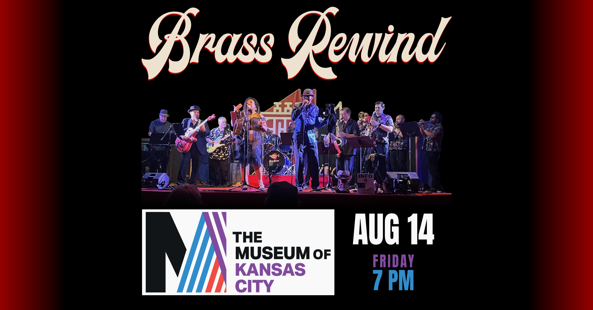 Brass Rewind at the Museum of Kansas City, August 14, 2026 at 7pm